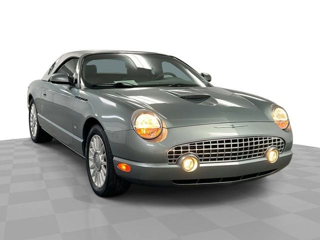 2004 Ford Thunderbird Pacific Coast Roadster in Green — front three-quarter view