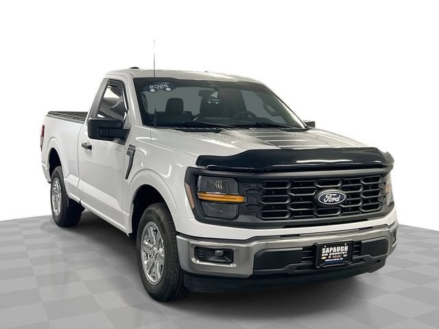 2025 Ford F-150 XL in White — front three-quarter view