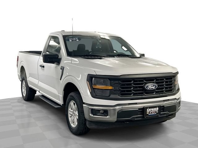 2024 Ford F-150 XL in White — front three-quarter view