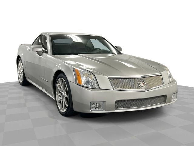 2006 Cadillac XLR-V Base in Light Platinum — front three-quarter view