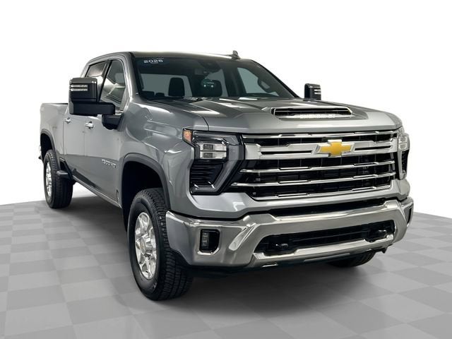 2026 Chevrolet Silverado 2500 HD LTZ in Sterling Gray Metallic — front three-quarter view