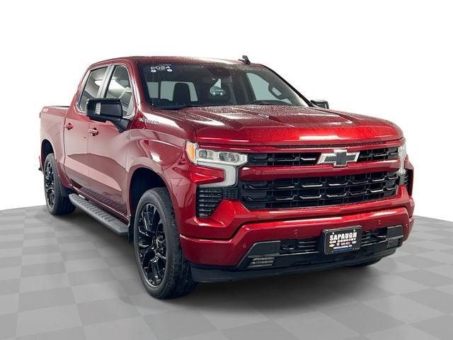 2024 Chevrolet Silverado 1500 RST in Radiant Red Tintcoat — front three-quarter view