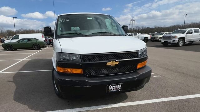 2026 Chevrolet Express Cargo — rear three-quarter view