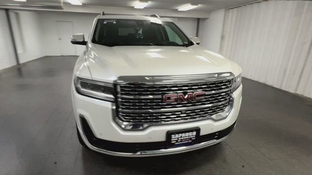 2021 GMC Acadia — rear three-quarter view