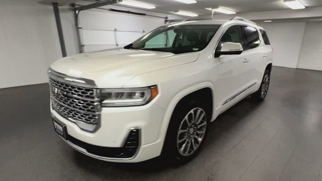 2021 GMC Acadia — interior view