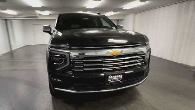 2025 Chevrolet Suburban — rear three-quarter view