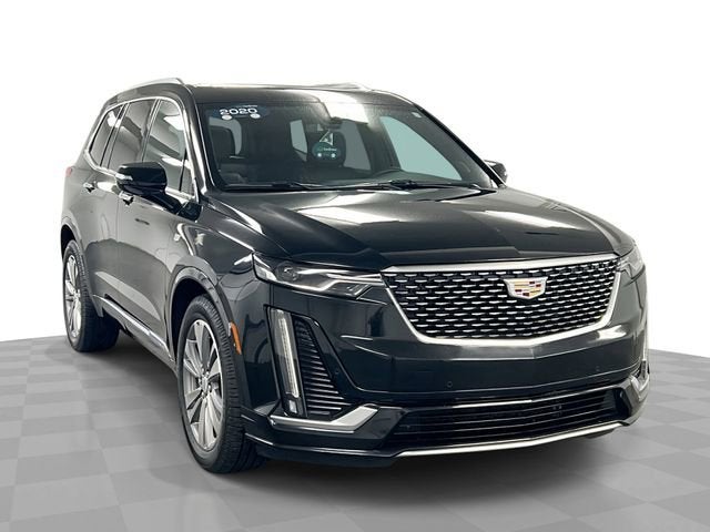 2020 Cadillac XT6 FWD Premium Luxury in Stellar Black Metallic — front three-quarter view