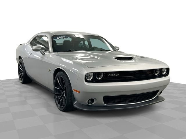 2023 Dodge Challenger R/T Scat Pack in Silver — front three-quarter view
