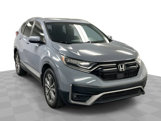 2020 Honda CR-V AWD Touring in Gray — front three-quarter view