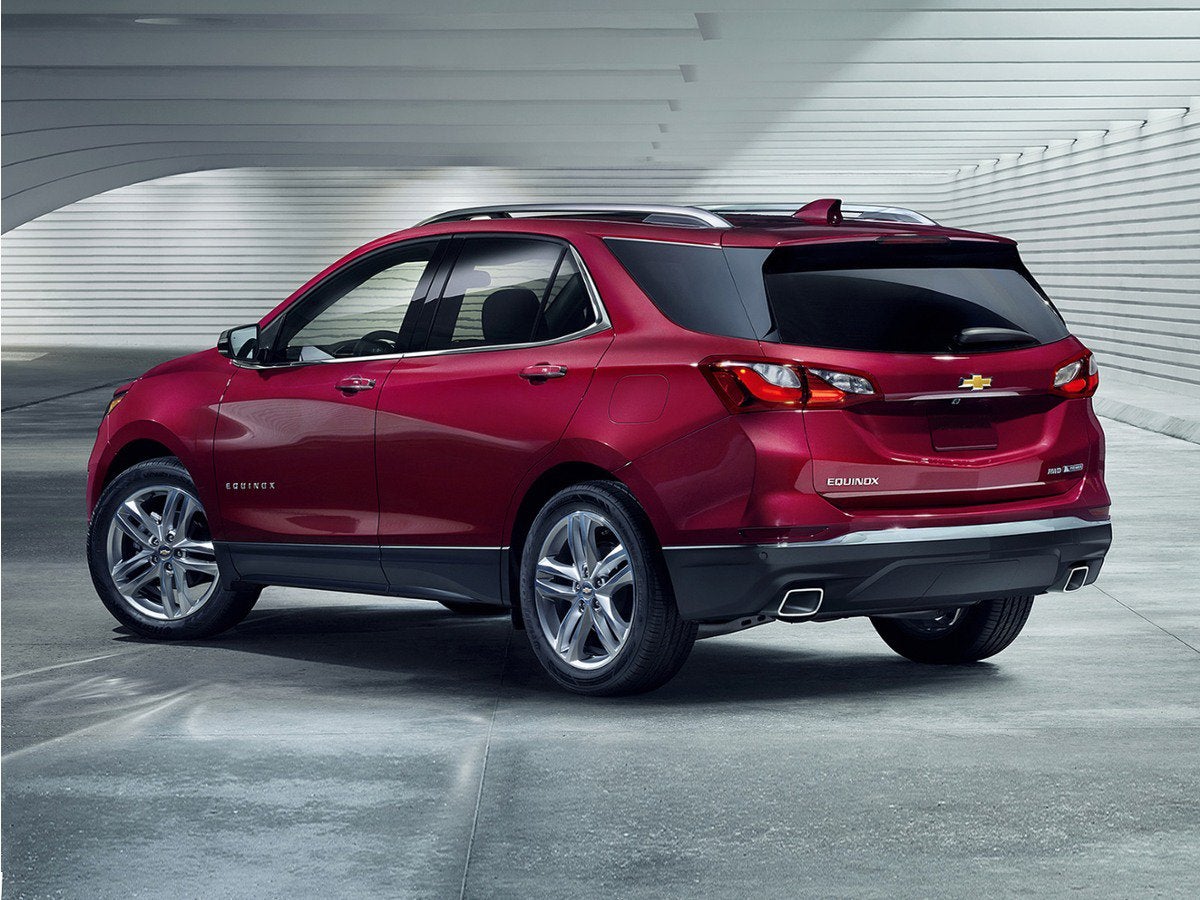 2019 Chevrolet Equinox LT in Nightfall Gray Metallic — front three-quarter view