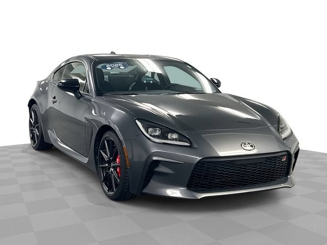 2025 Toyota GR86 Premium in Gray — front three-quarter view